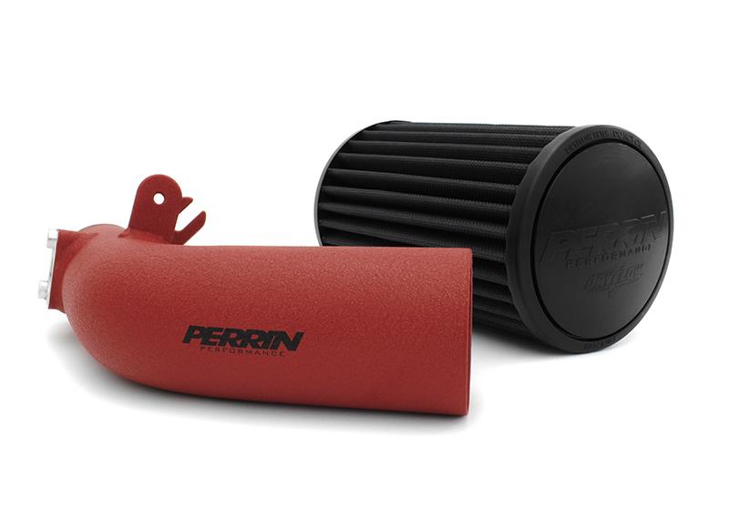 Subaru WRX STI Performance Air Intake - Perrin Performance - Cold-Air - Red - `08-`15